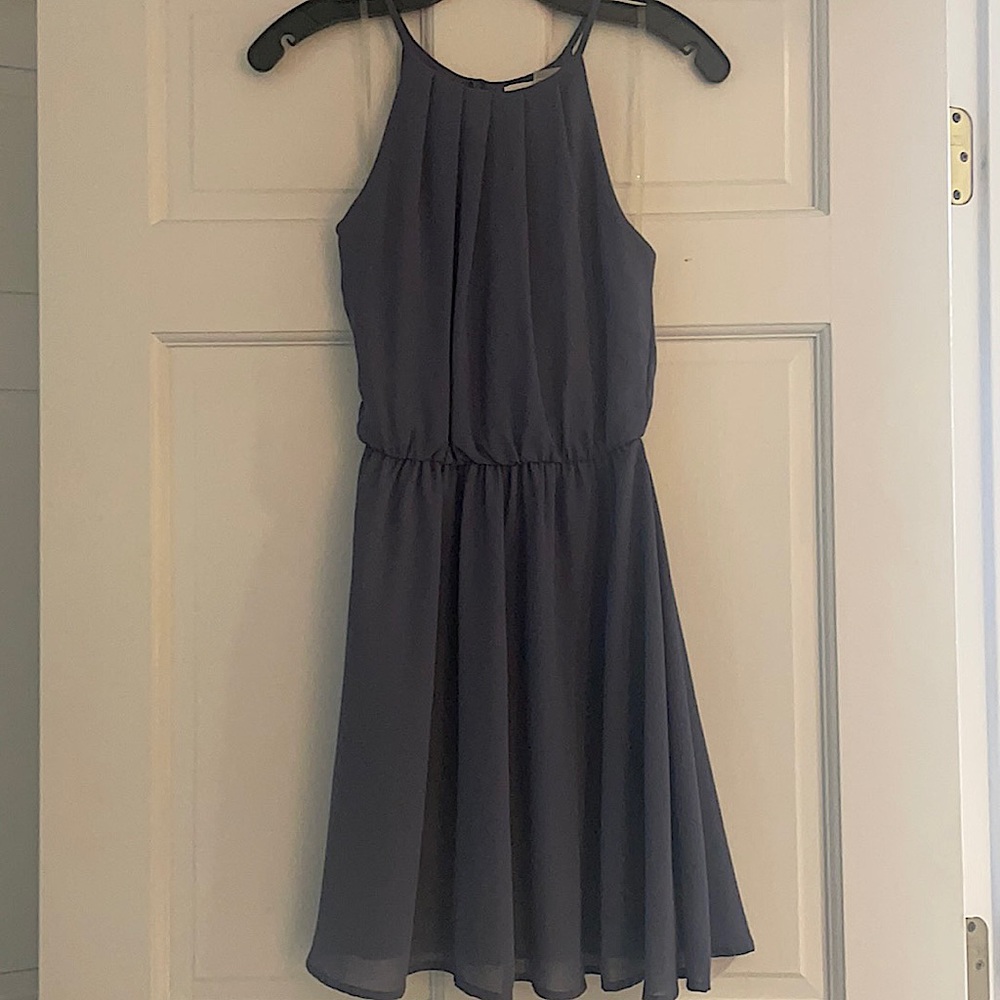 LUSH grey dress Francesca’s size S